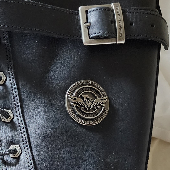 Milwaukee Women's Leather Riding Boots - Picture 8 of 8